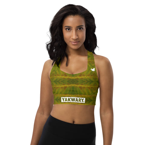 YAKWARY Women Longline Sports Bra #7