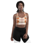 YAKWARY Women Longline Sports Bra #11