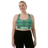 YAKWARY Women Longline Sports Bra #25