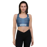 YAKWARY Women Longline Sports Bra #26