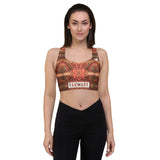 YAKWARY Women Longline Sports Bra #30