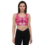 YAKWARY Women Longline Sports Bra #34