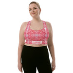 YAKWARY Women Longline Sports Bra #37