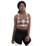 YAKWARY Women Longline Sports Bra #39