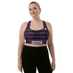 YAKWARY Women Longline Sports Bra #41