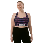 Longline sports bra