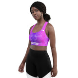 YAKWARY Women Longline Sports Bra #5