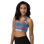 YAKWARY Women Longline Sports Bra #16