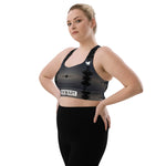 YAKWARY Women Longline Sports Bra #17