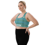 YAKWARY Women Longline Sports Bra #29