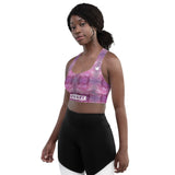 YAKWARY Women Longline Sports Bra #31