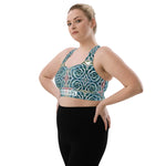 YAKWARY Women Longline Sports Bra #33