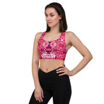 YAKWARY Women Longline Sports Bra #34