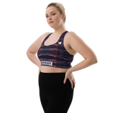 Longline sports bra