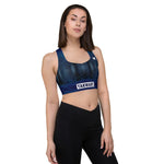 YAKWARY Women Longline Sports Bra #22