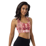 YAKWARY Women Longline Sports Bra #24