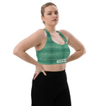 YAKWARY Women Longline Sports Bra #25