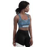 YAKWARY Women Longline Sports Bra #27