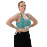 YAKWARY Women Longline Sports Bra #29