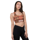 YAKWARY Women Longline Sports Bra #30