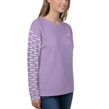 YAKWARY Women Purple Special Sweatshirt