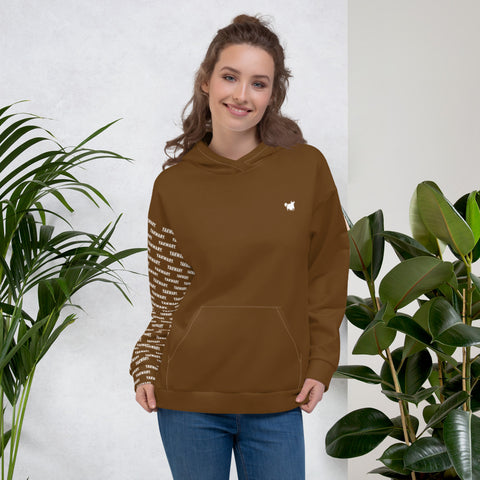 YAKWARY Women Brown Special Hoodie