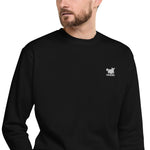 YAKWARY Men Embroidered Fleece Pullover