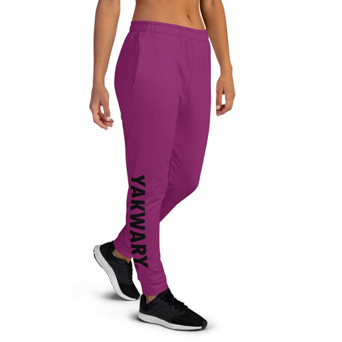 YAKWARY Women Pink Joggers