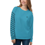 YAKWARY Women Blue Special Sweatshirt