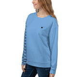 YAKWARY Women Blue Special Sweatshirt