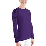 YAKWARY Women Purple Special Rash Guard