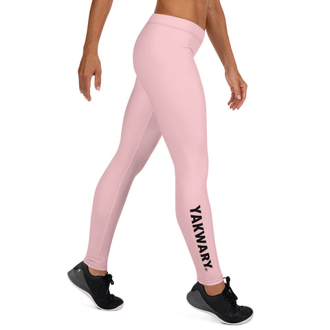 YAKWARY Women Pink Leggings