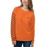 YAKWARY Women Orange Special Sweatshirt