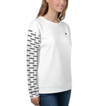 YAKWARY Women White Special Sweatshirt