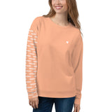 YAKWARY Women Orange Special Sweatshirt