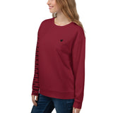 YAKWARY Women Red Special Sweatshirt