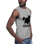 YAKWARY Men Muscle Shirt