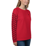 YAKWARY Women Red Special Sweatshirt