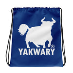 YAKWARY Sport Drawstring Blue Bag