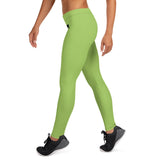 YAKWARY Women Green Leggings