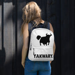 YAKWARY Women White Backpack