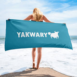 YAKWARY Blue Towel