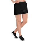 YAKWARY Women Black Athletic Short Shorts