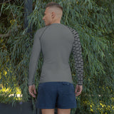 YAKWARY Men Gym Special Gray Rash Guard