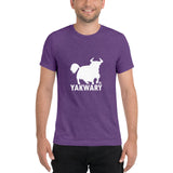 YAKWARY Men White Color Collection T-Shirt