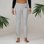 YAKWARY Women Gray Leggings