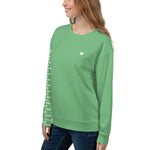 YAKWARY Women Green Special Sweatshirt