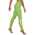 YAKWARY Green Yoga Leggings With Pocket