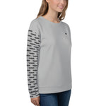 YAKWARY Women Gray Special Sweatshirt