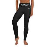 YAKWARY Black Yoga Leggings Without Pocket